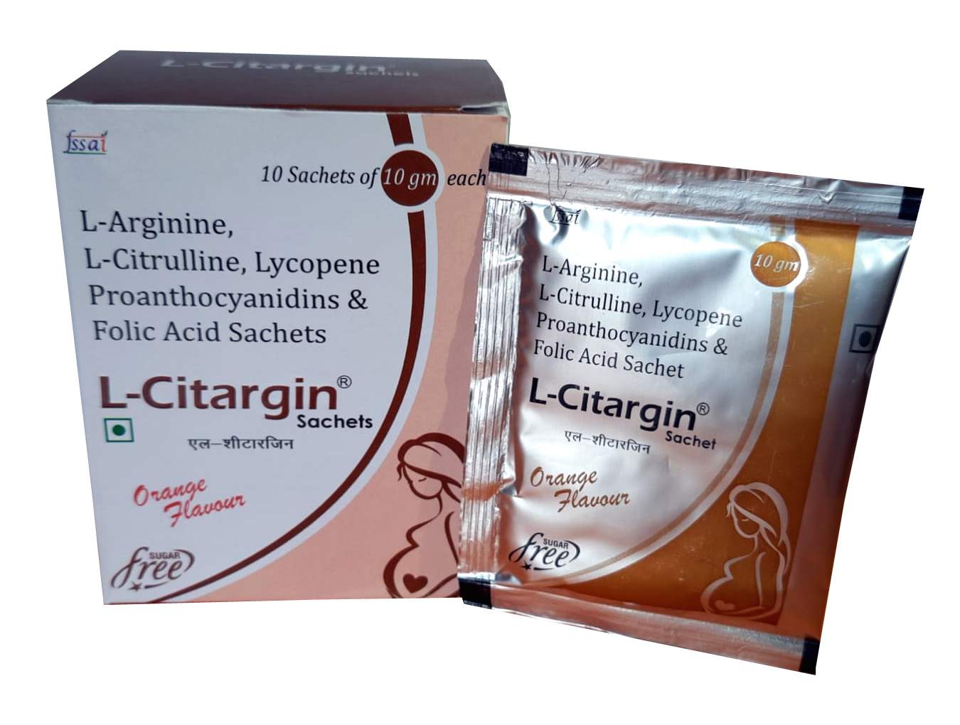 L-ARGININE + L-CITRULLINE +PROANTHOCYANIDIN + FOLIC ACID ,3gm+500mg+75mg+400mcg ,help in maintaining the pregnancy by preventing pre-eclampsia, the main cause of maternal motility